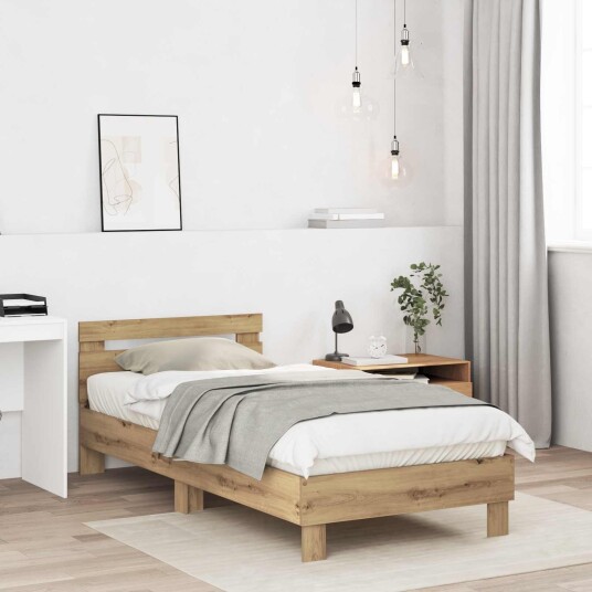  Sengestamme med hodegatt Artisan eik 80 x 200 cm Konstruert tre