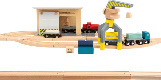 Small Foot Godsterminal I Tre Med Tilbehør 3+ År 45 Deler