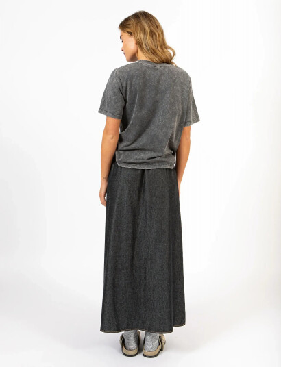 Coster Copenhagen Cc Heart Ellis Denim Skirt - Navy - 34