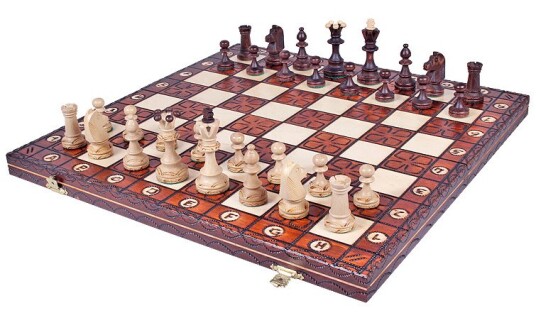 Sammenleggbart sjakksett Junior nr 4 Sammenleggbart sjakksett Junior nr 4