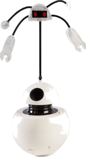 Little&Bigger Gizmocat Snurrende Robot Med Laser & Lyd