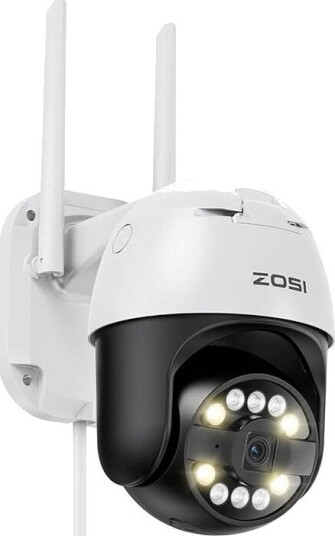 Zosi Ip Overvåkningskamera C296 Utendørs 8mp Wifi Pan & Tilt IP66 32gb Microsd