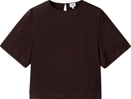 Twist & Tango T skjorte Leonie Satin Tee Brun
