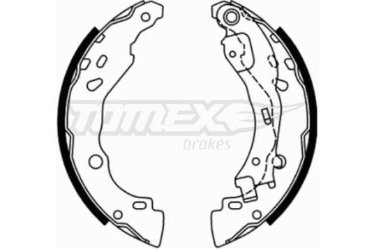 Bremsesko sett TOMEX Brakes TX 21 77