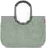Reisenthel Reisenthel Loopshopper L Handlenett Grønn Aluminium Mønster Punktmønstret 25 L