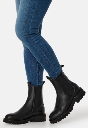 SELECTED FEMME Vilma Leather Chelsea Boot Black 41 SELECTED FEMME Vilma Leather Chelsea Boot Black 41