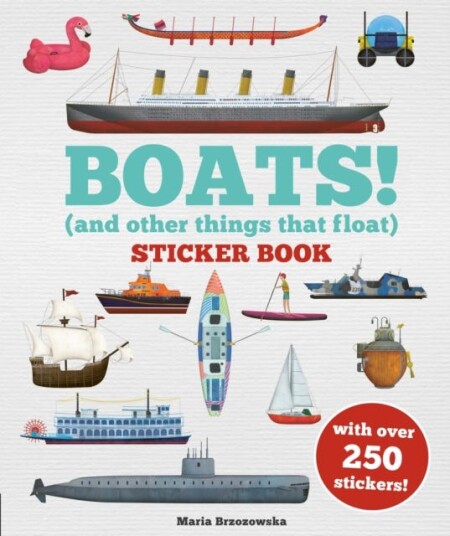 Boats! Sticker Book Boats! Sticker Book