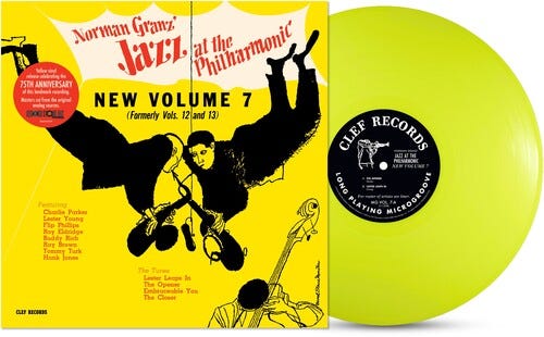Charlie Parker Norman Granz' Jazz At The Philharmonic LP/Vinyl Charlie Parker Norman Granz' Jazz At The Philharmonic LP/Vinyl