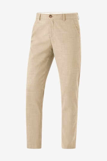 Selected HOMME - Bukser slhSlim-Oasis Linen Trs B - Beige