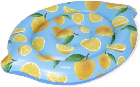 Bestway Bademadrass med sitronduft 176 x 122 cm