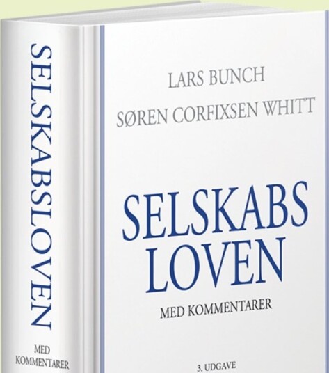 Selskapsloven | Lars Bunch & Søren Corfixsen Whitt | Språk: Dansk