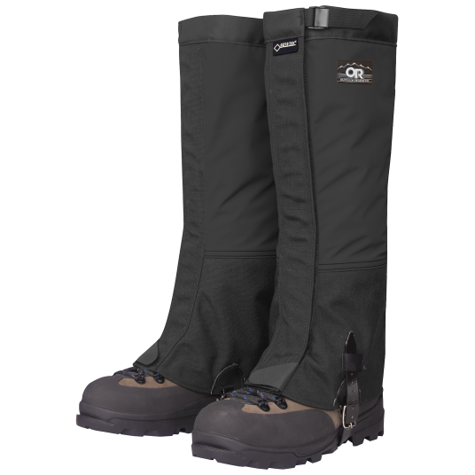 Outdoor Research Men"s Crocodile Classic Gaiters Black, S