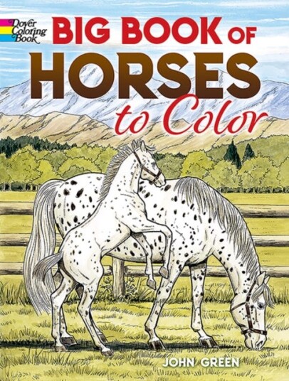 Big Book of Horses to Color Big Book of Horses to Color