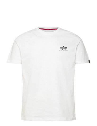 Alpha Industries Camo Print T Shirt   White   XXL