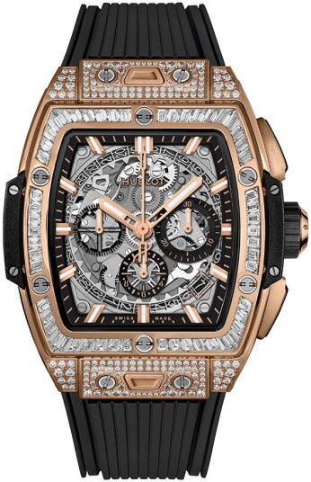 Hublot Herreklokke 642.OX.0180.RX.0904 Big Bang 42mm Sort/Gummi