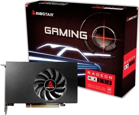 Biostar Radeon RX 550 4GB GDDR5