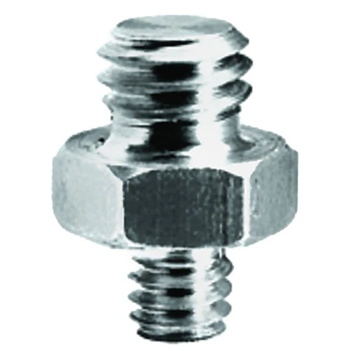 Manfrotto Adapter 147 Skrue 1/4 - 3/8 Kort skrue. Skrue i begge ender. Han han Manfrotto Adapter 147 Skrue 1/4 - 3/8 Kort skrue. Skrue i begge ender. Han han