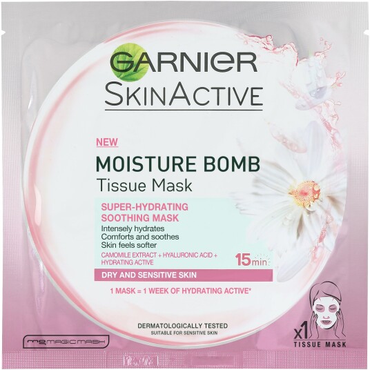 Garnier Moisture Bomb SuperHydrating Soothing Mask