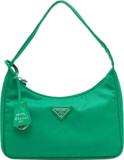Prada Vintage Dame Pre owned Grønn ONE SIZE,