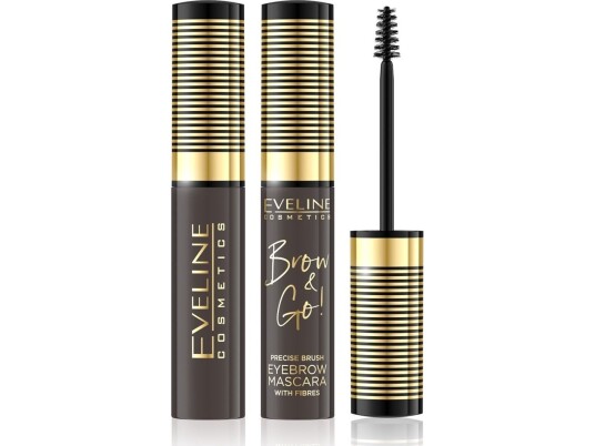 Eveline Eyebrow Mascara 02 Dark Brown 6 Ml Eveline Eyebrow Mascara 02 Dark Brown 6 Ml