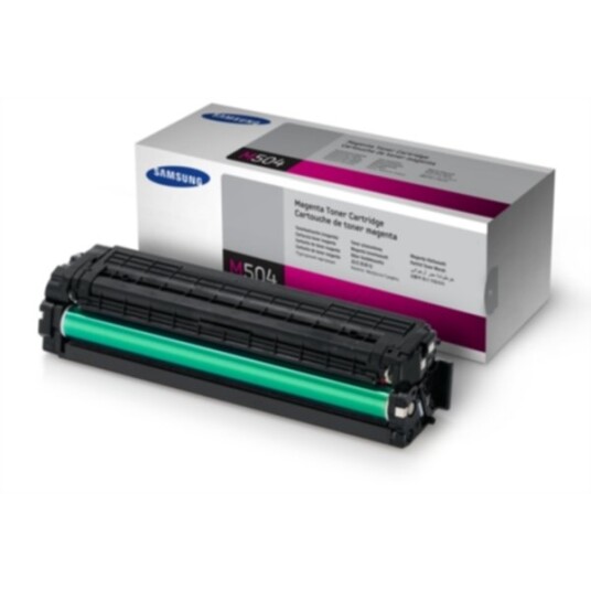 Samsung CLT-M504S Tonerkassett magenta, 1.800 sider Samsung CLT-M504S Tonerkassett magenta, 1.800 sider