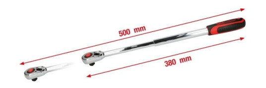 Ks Tools 918.1270 Reversibel Skralle 36 Deler Kromvanadiumstål Håndverktøy