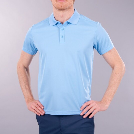Cutter & Buck Kelowna Blå Golf pologenser herre Ljusblå (509) XXXX Large
