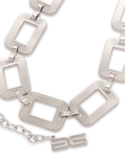 Gestuz Gzchannie Chain Belt   Silver   ONE SIZE