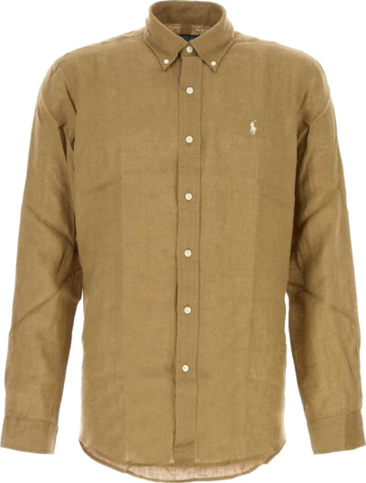 Polo Ralph Lauren Herre Skjorter Brun S,
