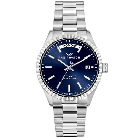 Philip Watch Caribe R8223597109 - Herre - 42 mm - Analog - Automatisk - Safirglass Philip Watch Caribe R8223597109 - Herre - 42 mm - Analog - Automatisk - Safirglass