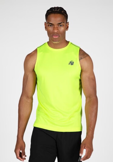 Gorilla Wear Washington Tank Top Neon Yellow 3XL