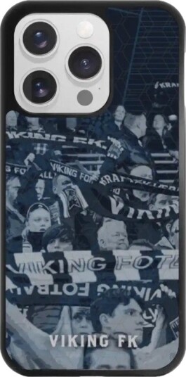 Phonecases3D iPhone 16 Pro Viking FK 3D mobildeksel, svart