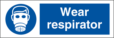 Jo Safety Wear respirator IMO Mandatory sign 106242