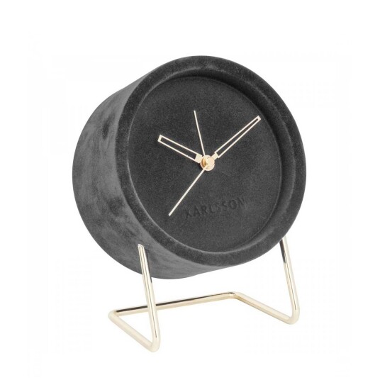 Karlsson Lush Vekkeklokke KA5748GY Unisex 14 cm Kvarts urverk