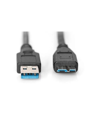 DIGITUS USB-A to Micro USB 1m AK-300116-010-S