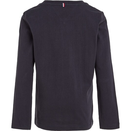 Tommy Hilfiger Boys Basic CN Bluse Sky Captain 80
