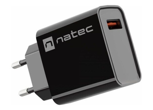 Natec Ribera power adapter - USB - 18 Watt Natec Ribera power adapter - USB - 18 Watt