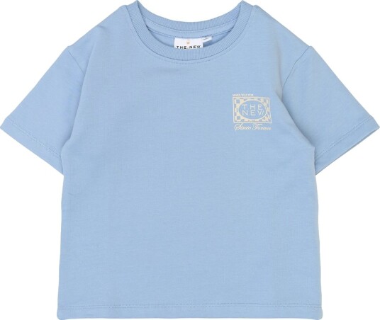 The New Tnsttitan Os S_S Sweat Tee Blue 98 The New Tnsttitan Os S_S Sweat Tee Blue 98