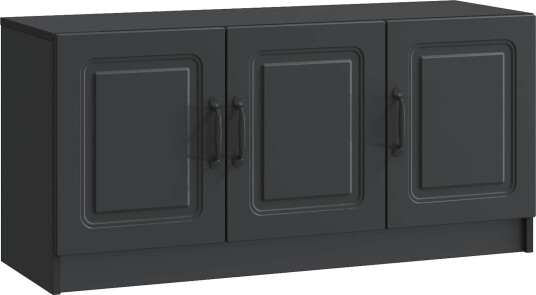 TV skap Svart 99 x 34,5 x 47 cm Konstruert tre TV skap Svart 99 x 34,5 x 47 cm Konstruert tre
