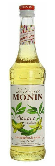 Monin Sirup Yellow Banana / Gul Banan Fl 70