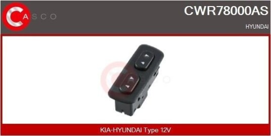 Bryter vindusheis CASCO CWR78000AS