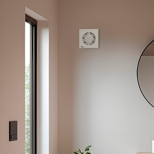 Thermex Flow Baderomsvifte 100 HT Hvit