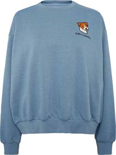 Lollys Laundry Sydneyll Dog Sweatshirt Ls Blue XXL