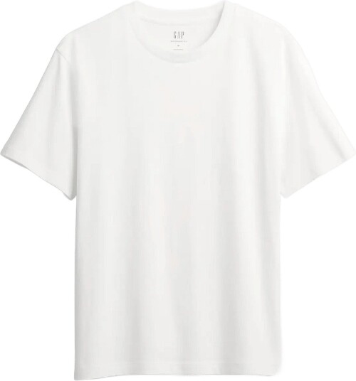 GAP Adult Heavyweight Relaxed T Shirt From The Gap Collection NEW OFF WHITE L