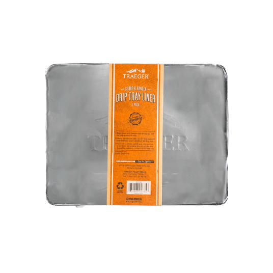 Traeger Drip Tray Liner 5 pack Ranger Fettoppsamler brett Traeger Drip Tray Liner 5 pack Ranger Fettoppsamler brett