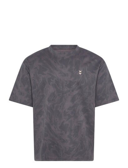 Hummel Hmlhiit Aop Loose T Shirt S/S Grey L