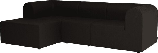 Montana Paradigm 3 seters Sofa med Puff Venstre VI0386 Vidar386