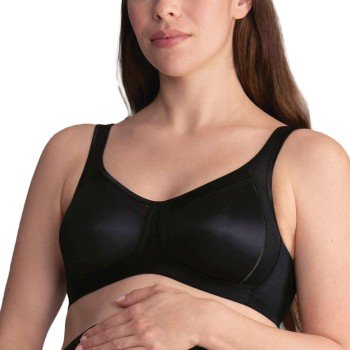 Anita BH Basic Maternity Bra Svart F 80 Dame