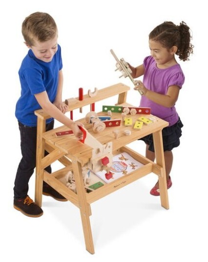 Melissa & Doug Arbeidsbenk med verktøy Melissa & Doug Arbeidsbenk med verktøy
