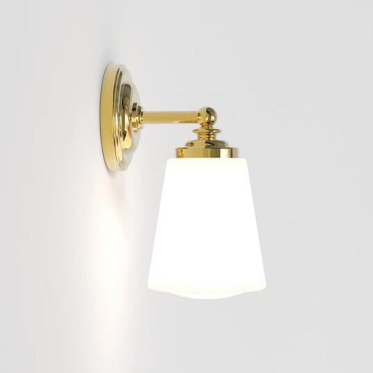 Anton vegglampe for baderom IP44 Messing
